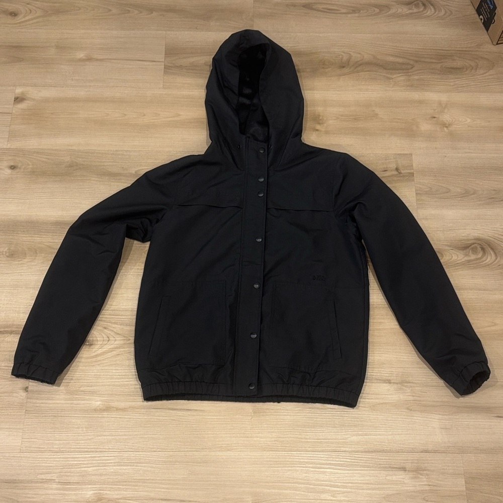Volcom Ninety one Men's Small Black Windbreaker Jacket